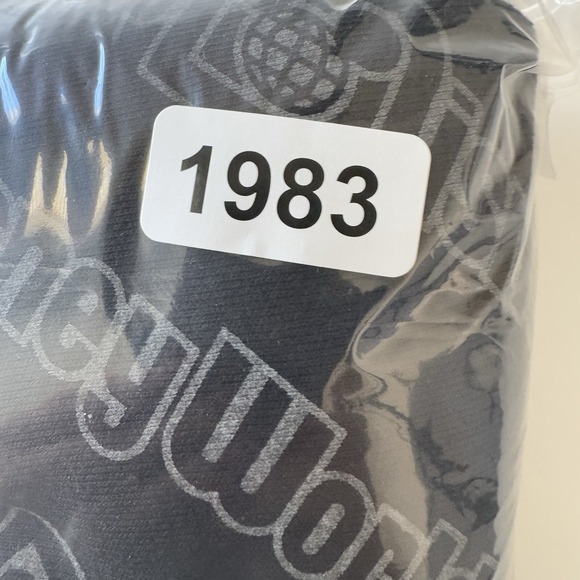 Disney World Joggers Sweatpants Mens 2XL Black Spellout Loungewear Athleisure - Picture 14 of 14